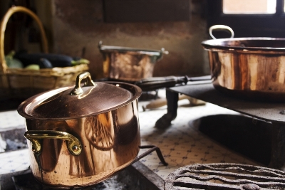 931179-antique-copper-cooking-pans
